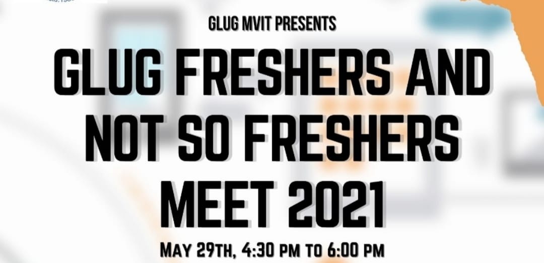 Welcome Freshers and not so Freshers'21